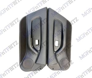 3.DC3 MGF MK1 doorcards, black leather inserts EJB118750PMV at MGFnTFBITZ