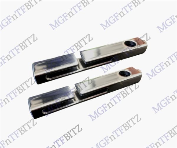 Alloy Seatbelt Tidy - Polished rectangle style at MGFnTFBITZ