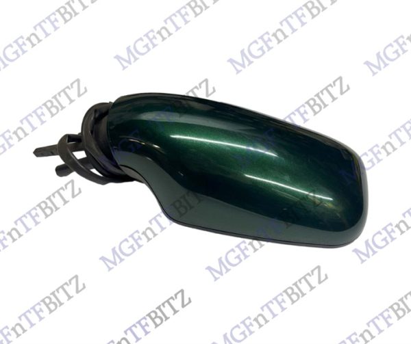 LH Manual Mirror HAM British Racing Green CRB107680HAM at MGFnTFBITZ