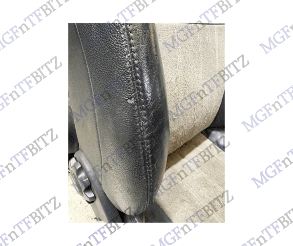 MG Logo Alcantara Seat Bolster view at MGFnTFBITZ