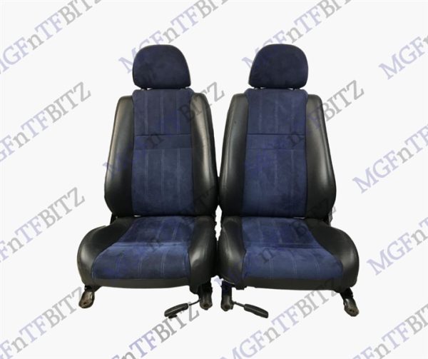 MG TF Blue Black Alcantara Seats HBA000960JSQ at MGFnTFBITZ