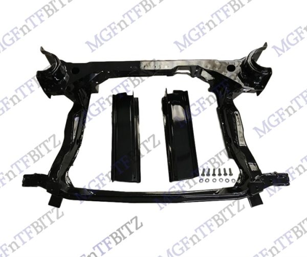 MGF Front Subframe Powder Coated KGB100891 with Longitudal Box Arms KGK100500 KGK100510 at MGFnTFBITZ