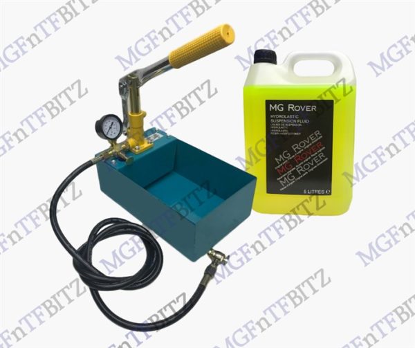 MGF Hydragas Fluid Pump & MG Rover Fluid at MGFnTFBITZ Glossop