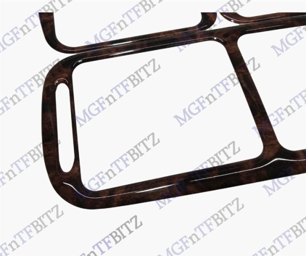 MGF MG TF Burr Walnut Wood Dash Vent sticker set JBD100990ANU at MGFnTFBITZ.