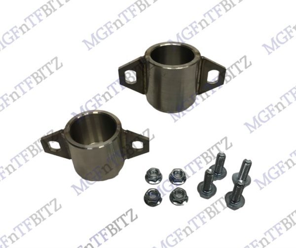 MGF MG TF LE500 New Stainless Steel Front Subframe Mounts with wing bolts KGE000110SS MGFnTFBITZ