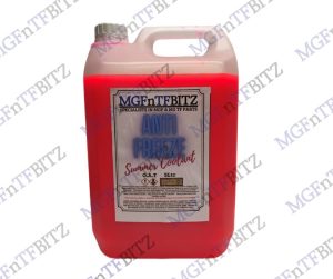 MGF MG TF LE500 Red OAT Anti Freeze Coolant 5ltr at MGFnTFBITZ