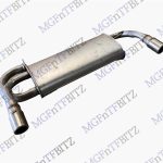 MGF MK1 Exhaust Budget Mild Steel at MGFnTFBITZ