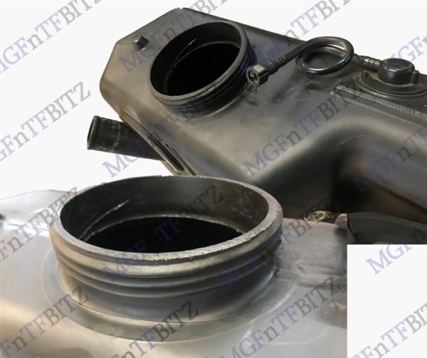 MGF MK1 Fuel Tank Assembly - neck close up WFE106790 at MGFnTFBITZ