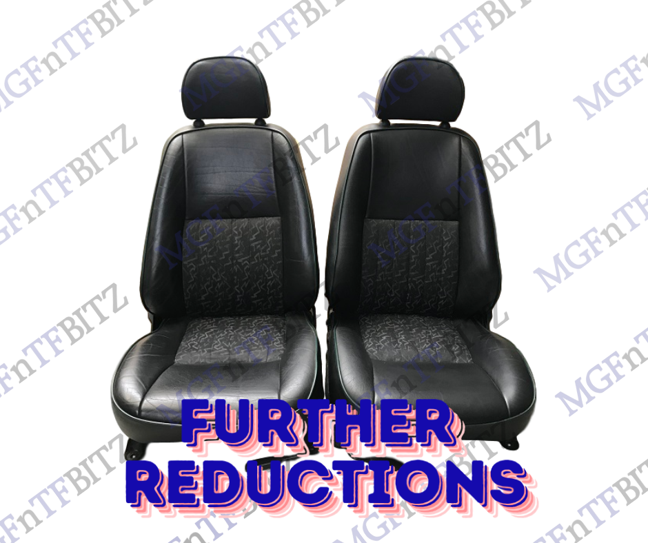 MGF MK1 Leather Fusion Seats at MGFnTFBITZ Glossop