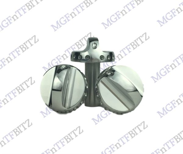 MGF MK2 MG TF Alloy Heater Knob Set at MGFnTFBITZ Glossop