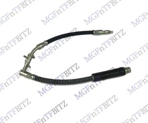 MGF NS LH Passenger Front Brake Hose SHB10007 at MGFnTFBITZ