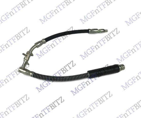 MGF NS LH Passenger Front Brake Hose SHB10007 at MGFnTFBITZ