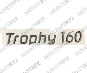 MGF Trophy 160 Rear Badge Assembly DAH000060MUL at MGFnTFBITZ