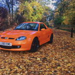 LE500 in the autumn leaves MGFnTFBITZ Customer Car