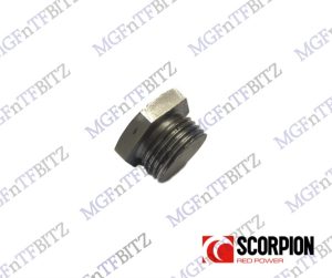 Scorpion Exhaust Stainless Exhaust Link Pipe Blanking Plug Z017.12718 at MGFnTFBITZ