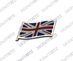 Union Jack Badge for car vehicle bike motorbike MGFnTFBITZ Glossop